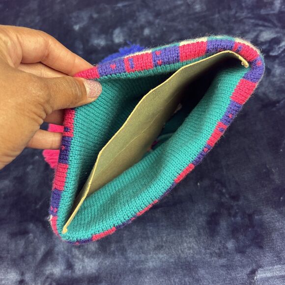 Vintage Avalanche Beanie Women’s One Size Deadstock Knit Acrylic Camp Ski Aspen - Picture 6 of 7